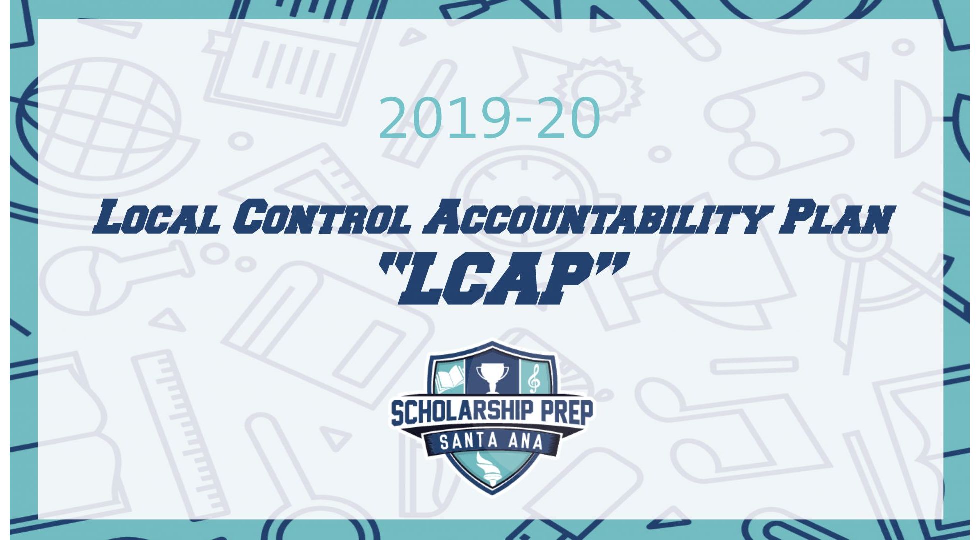 2019-20 Local Control Accountability Plan